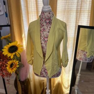 Michel Light Yellow Blazer